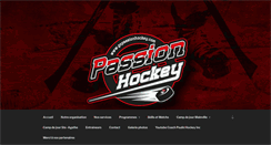 Desktop Screenshot of gopassionhockey.com